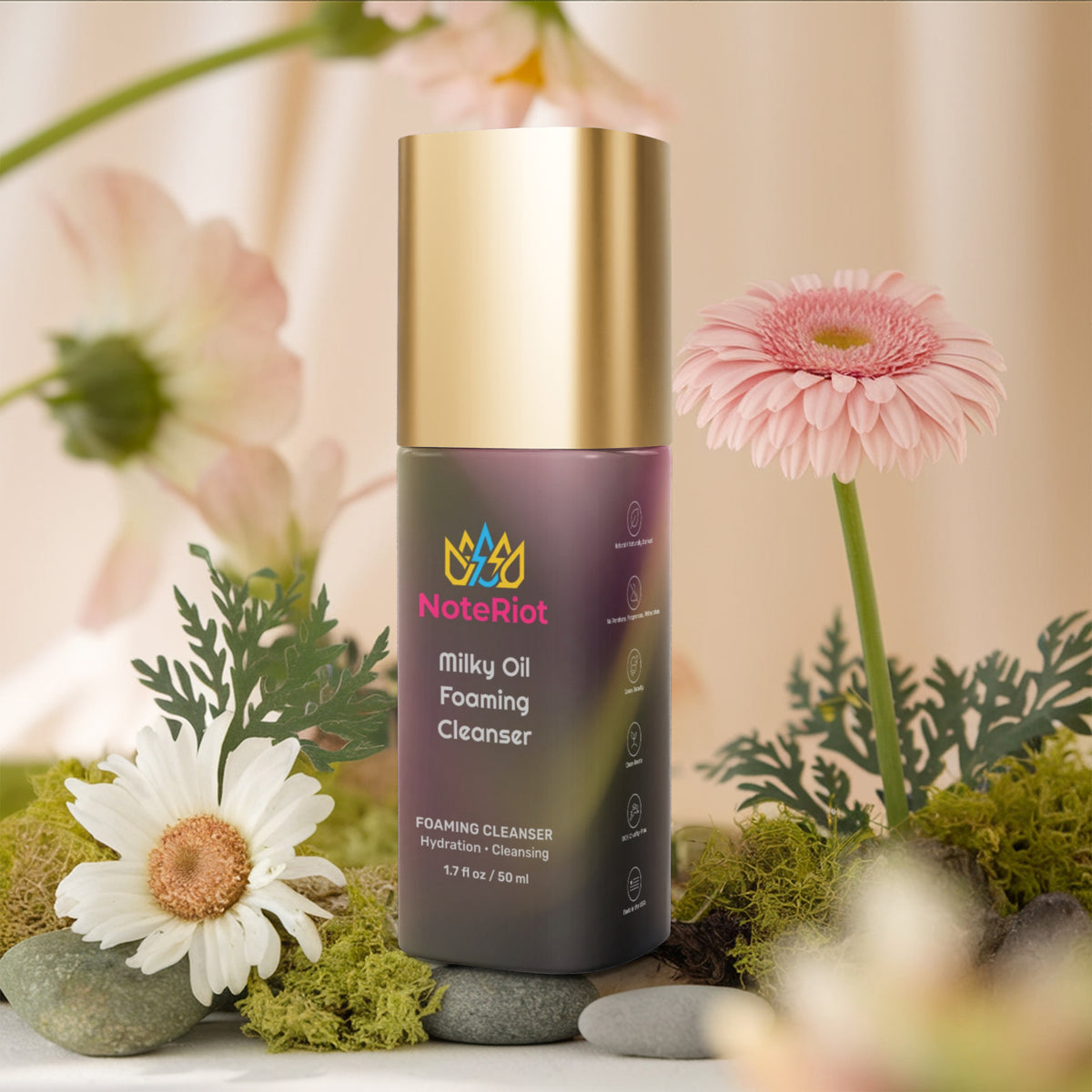 Milky Oil Foaming Cleanser